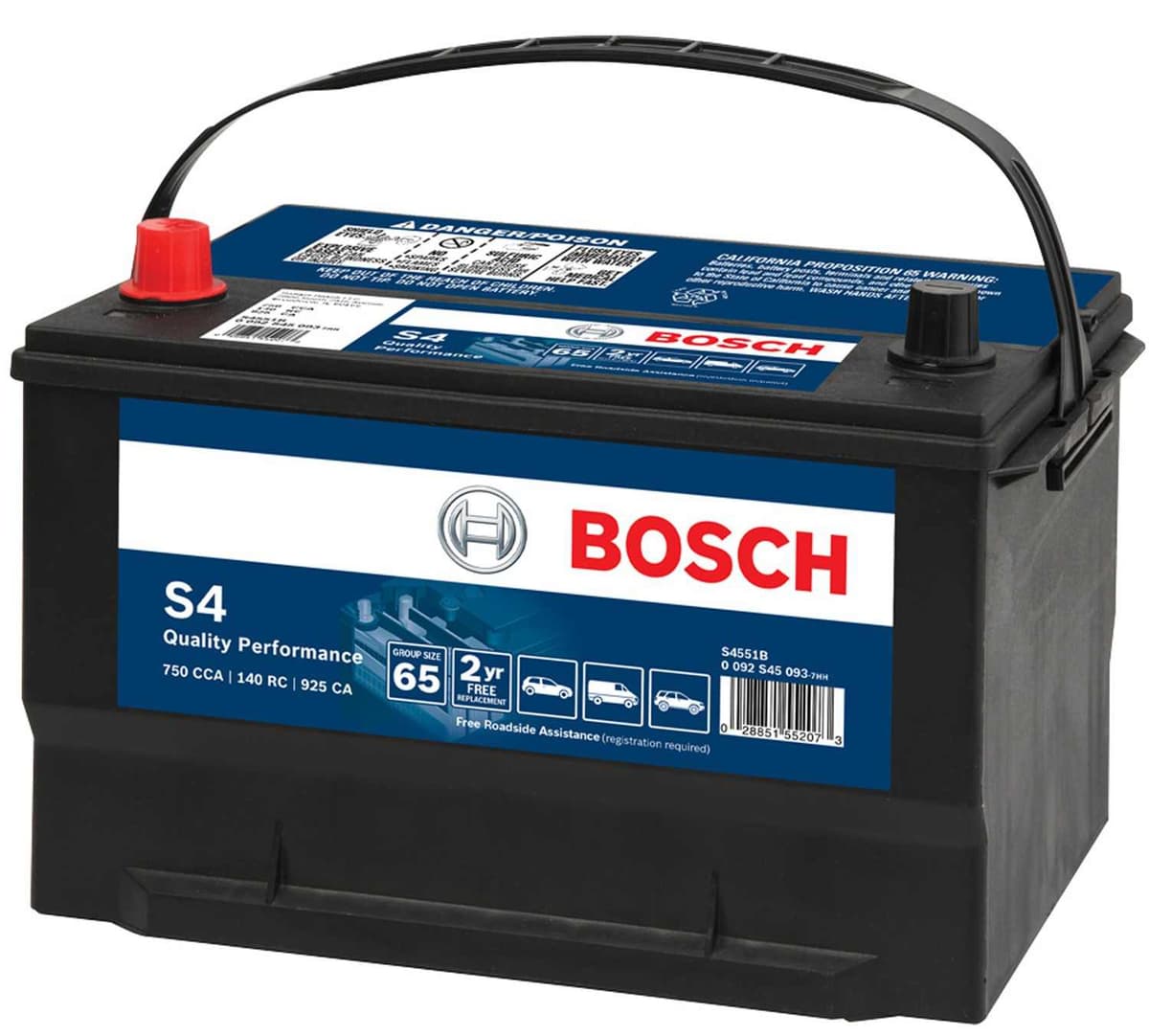 Bosch S4-4258R Battery