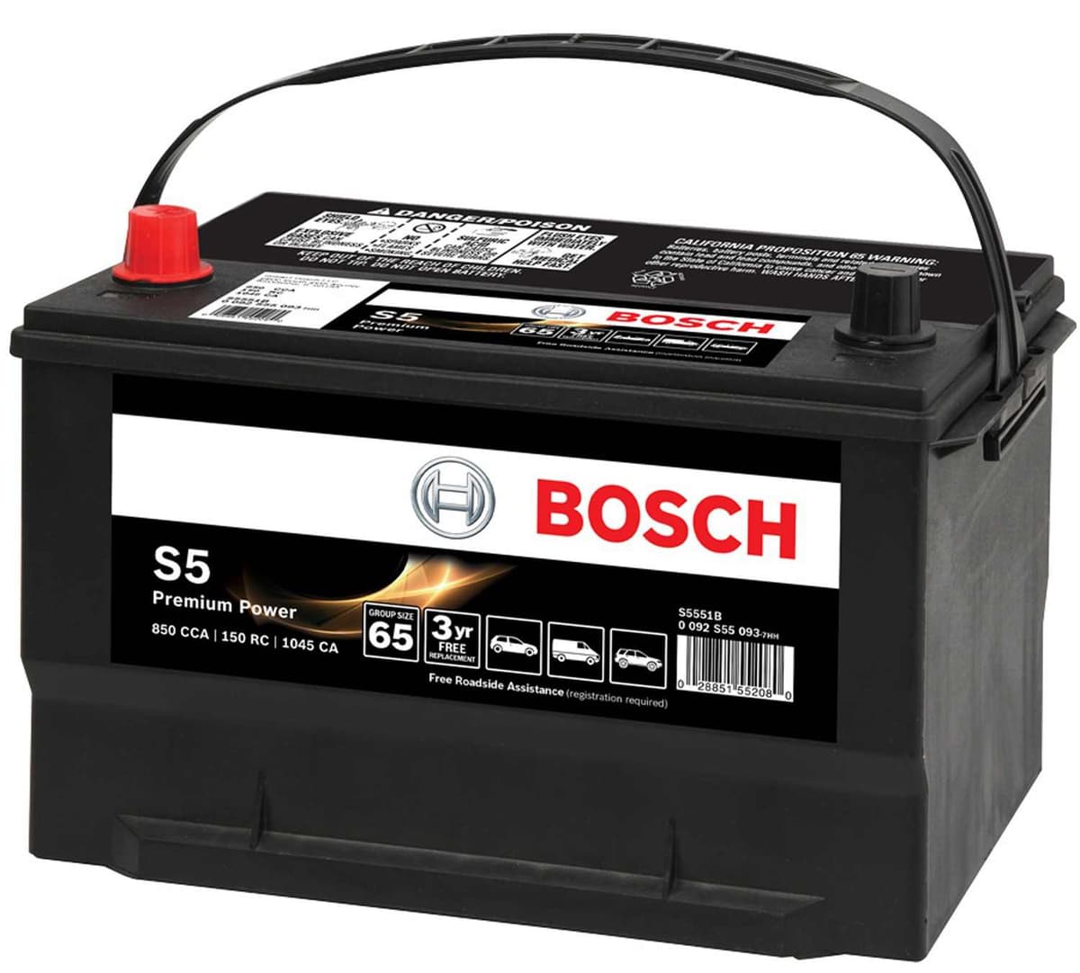 Bosch S5-95R Battery