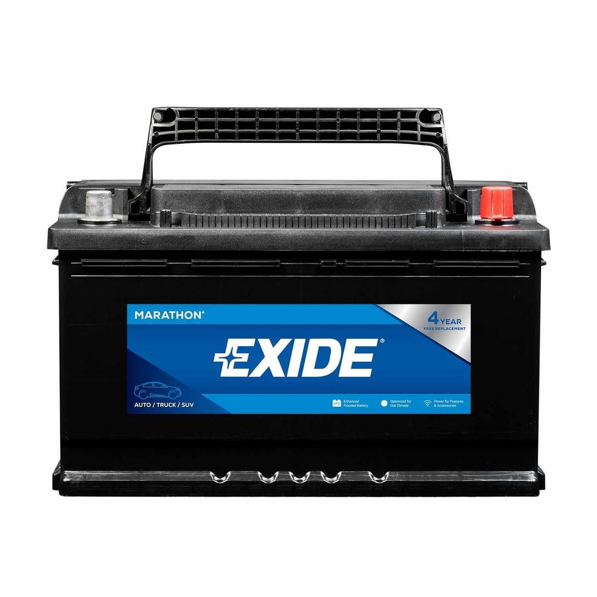 Exide M-H7/L4/94R Battery – Group H7/L4/94R, 770 CCA
