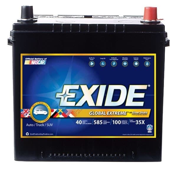 Exide SX35 Battery – Group 35, 650 CCA, picture 1 of 6