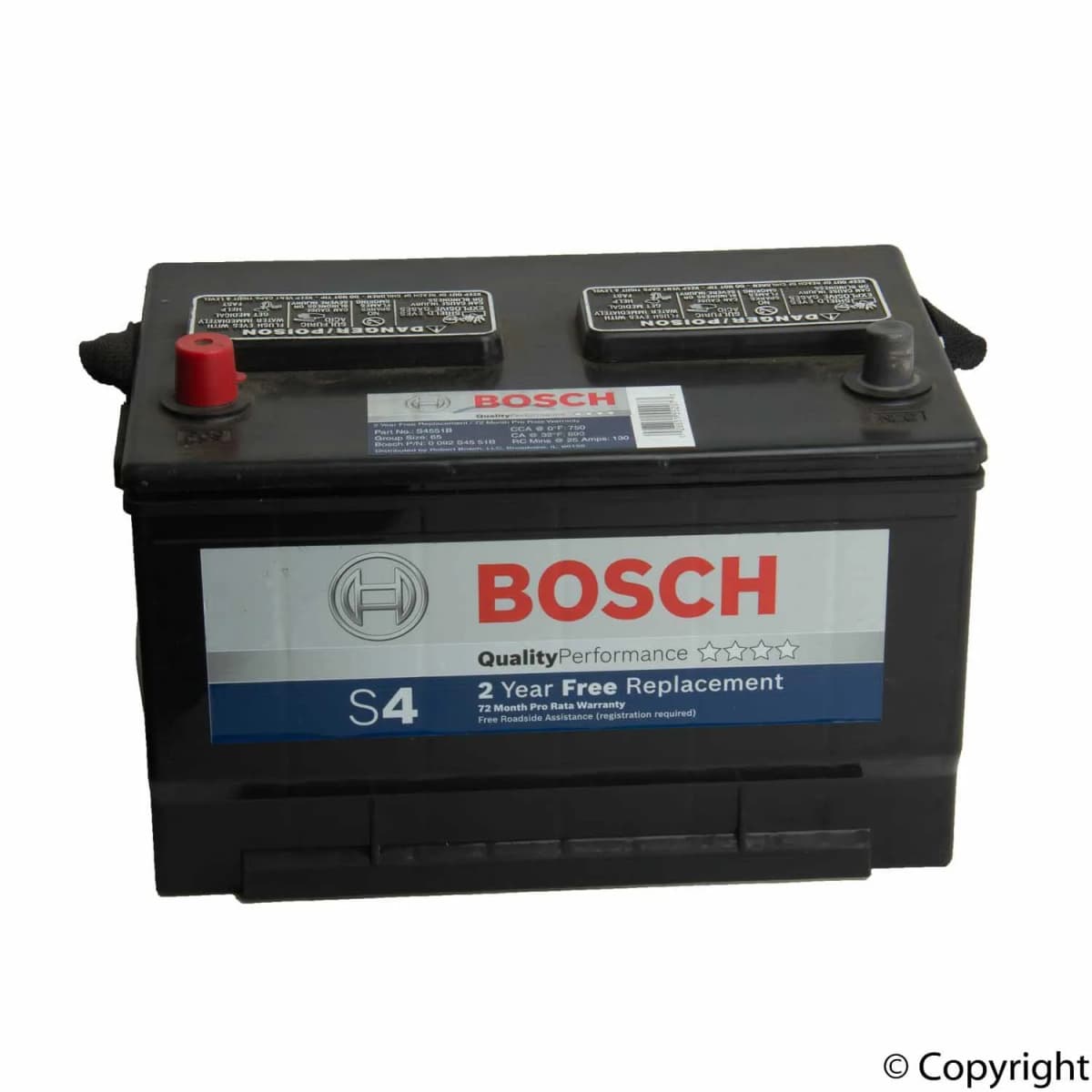 Bosch S4551B Battery