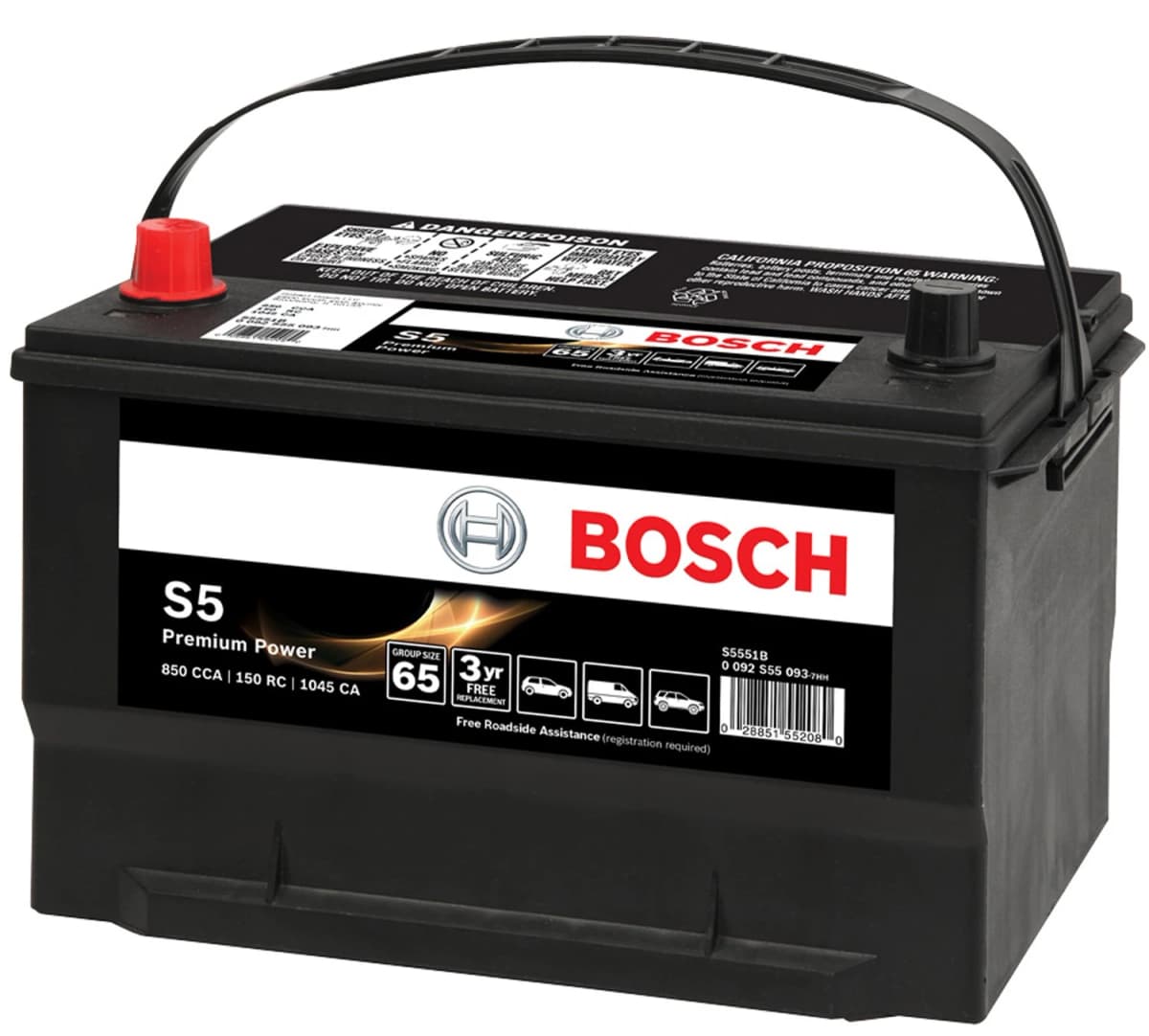 Bosch S5522B Battery