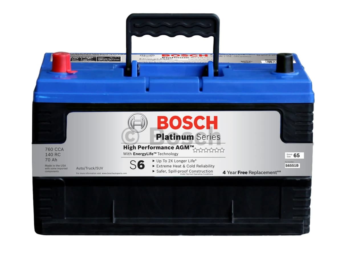 Bosch S6551B Battery