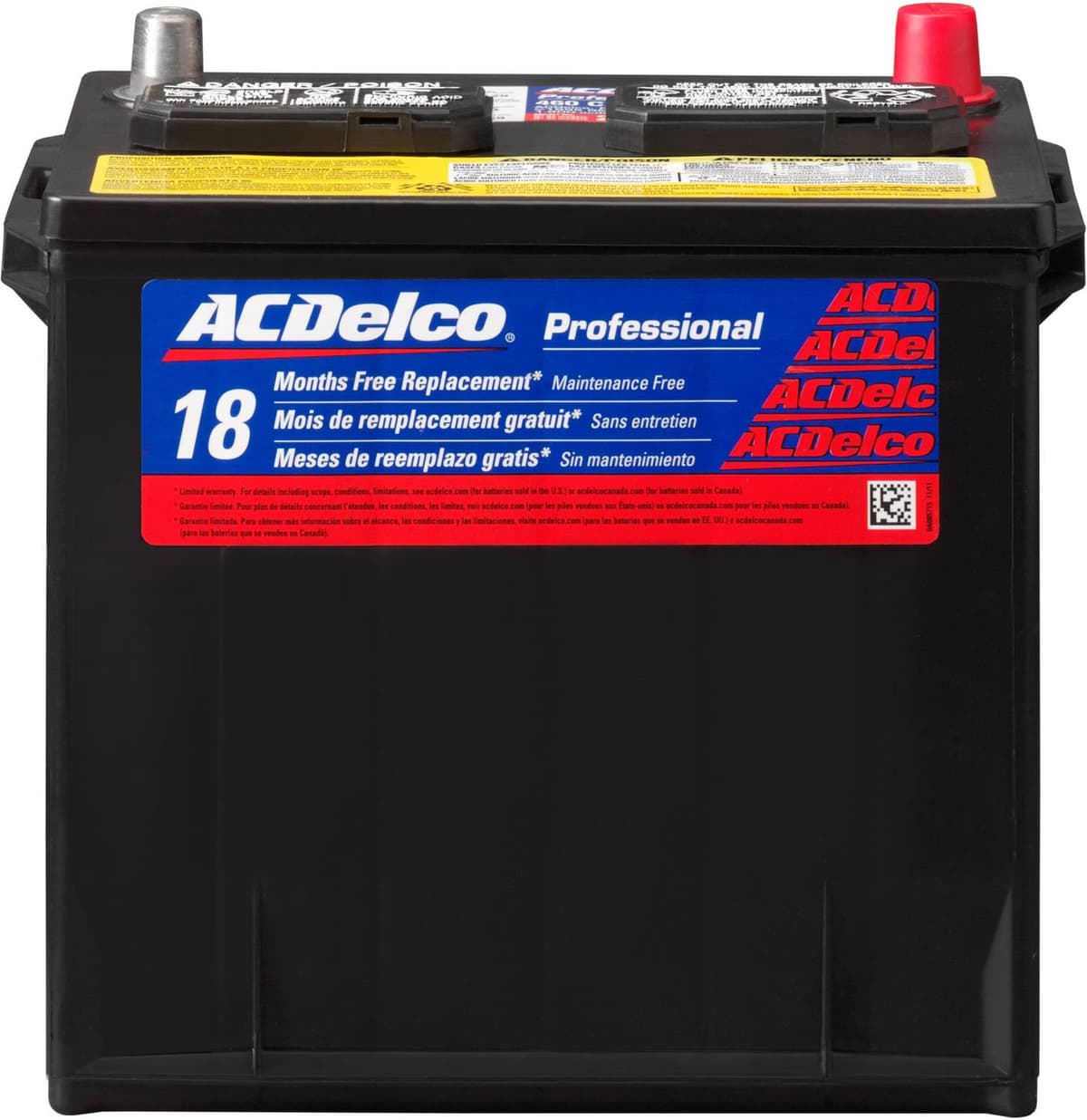ACDelco 25P Battery – Group 25, 460 CCA