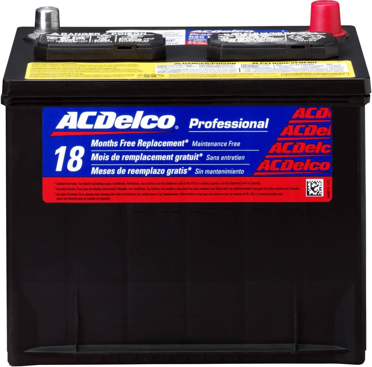 ACDelco 86P Battery – Group 86, 525 CCA