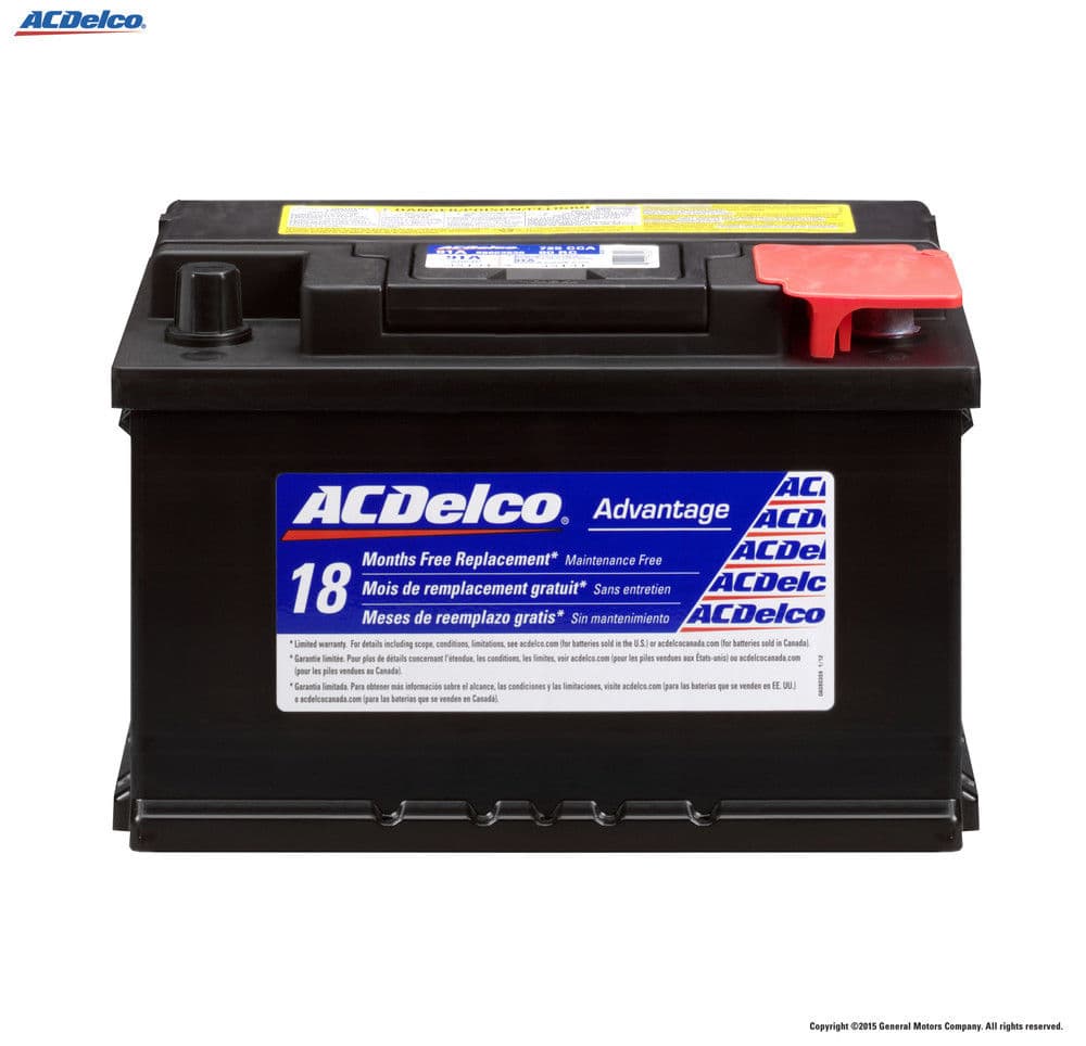ACDelco 91A Battery – Group T6/LB3/91, 725 CCA