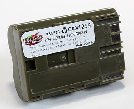 Interstate Batteries CAM1255 7.2V Lithium Device Batteries