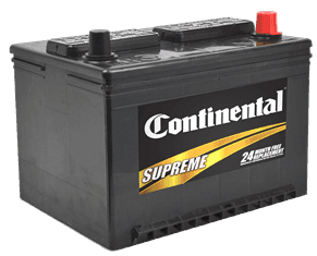 Continental 58R-CS Battery – Group 58R, 580 CCA