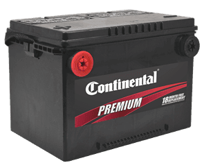 Continental 78P Battery – Group 78, 630 CCA