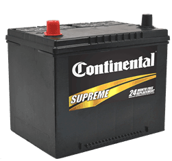 Continental 86CS Battery – Group 86, 630 CCA