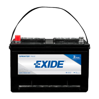 Exide SX65 Battery – Group 65, 850 CCA