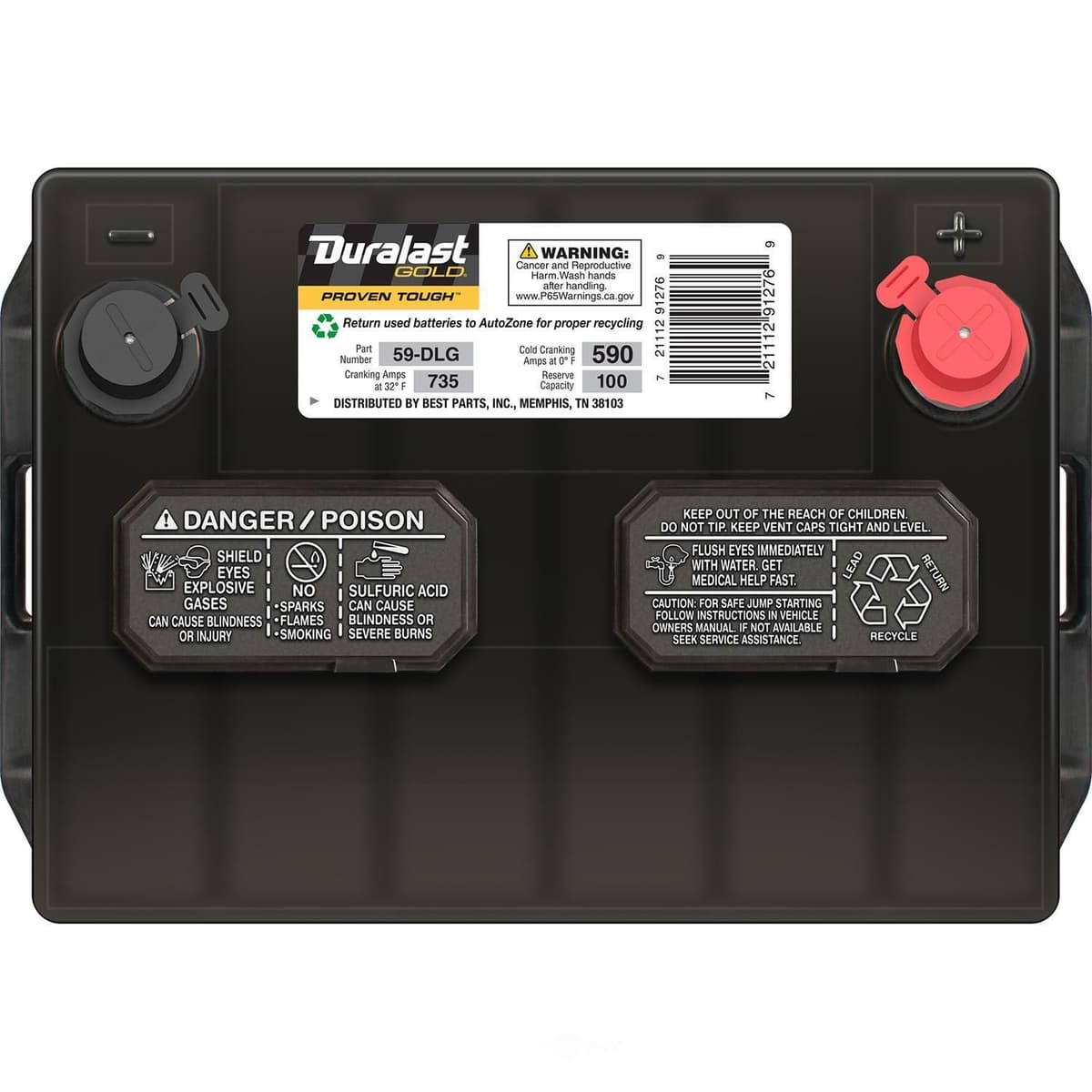 Duralast 59-DLG Battery