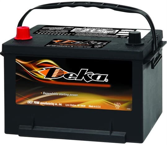 Deka 558MF Battery – Group 58, 500 CCA