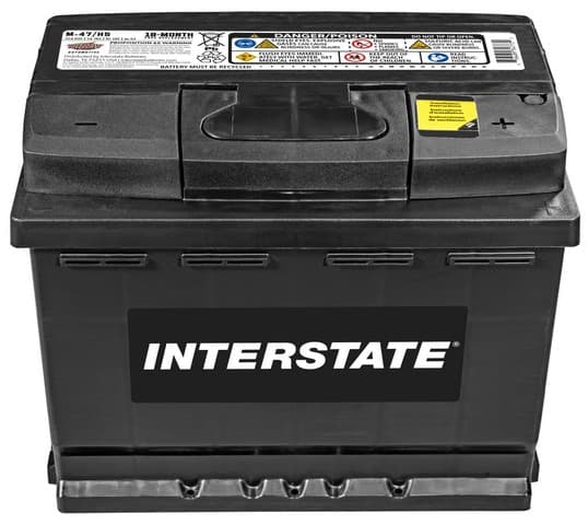 Interstate M-47/H5 Battery – Group H5/L2/47
