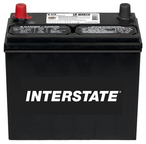 Interstate M-51R Battery – Group 51R