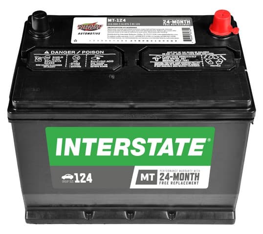 Interstate MT-124 Battery – Group 124