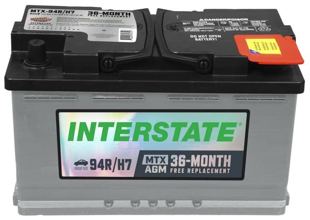 Interstate MTX-94R/H7 Battery – Group H7/L4/94R