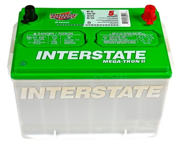Interstate MT-34 Battery – Group 34