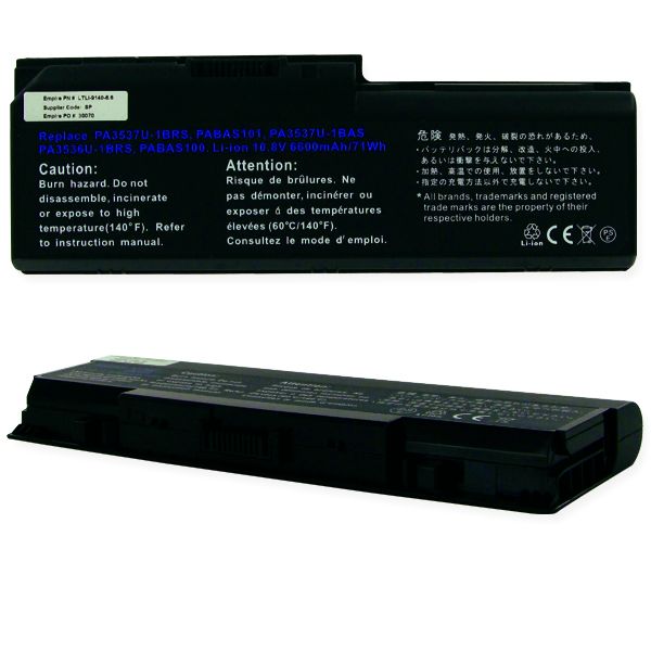 Empire Scientifc LTLI-9140-6.6 10.8V Lithium Device Batteries